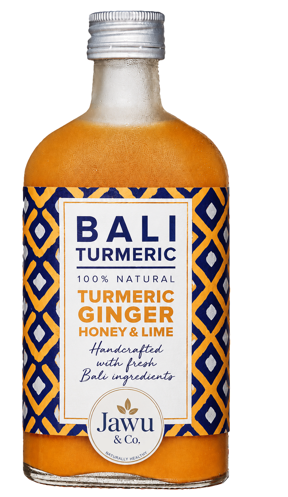 Jawu &co Bali Turmeric jamu bottle — handcrafted with fresh Bali botanicals